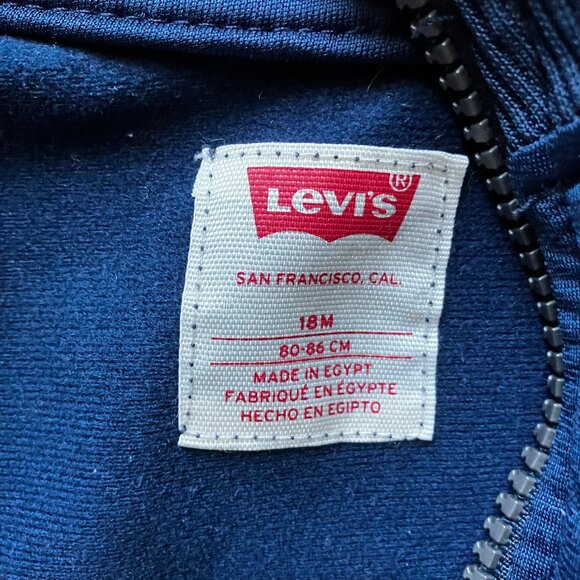 Levi’s Toddler Full-Zip Track Jacket 18 Months - Picture 2 of 7